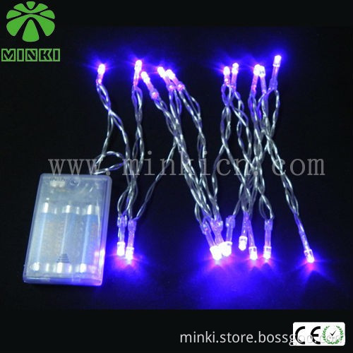 PVC string bulb light garden decorative hotel ,festive factory ,